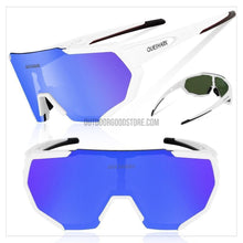 QS UV400 Polarized Cycling Sunglasses (3 Lenses)-Cycling Eyewear-Outdoor Good Store