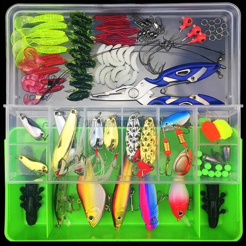 4 Drawer Tackle Box Fishing Baits Lures Tool Shock-resistant Large Storage  Fishing Accessories Fishing Accessories Carp