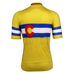 2021 Colorado State Retro Cycling Jersey-cycling jersey-Outdoor Good Store