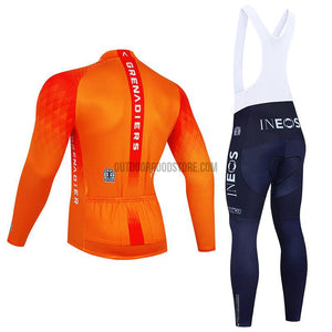 2022 IN Orange Long Cycling Kit-cycling jersey-Outdoor Good Store