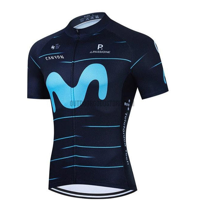 Movistar discount cycling jersey