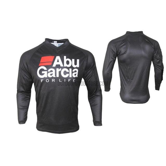 Black Quick Dry Fishing Shirt Long Outdoor – Abu Store Good Garcia Sleeve