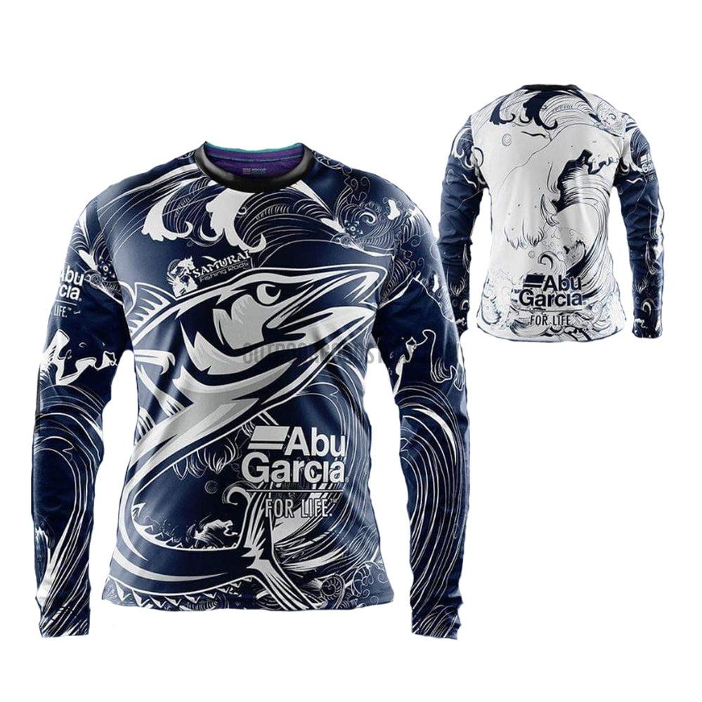 Abu Garcia For Life Blue Long Sleeve Fishing Jersey – Outdoor Good Store