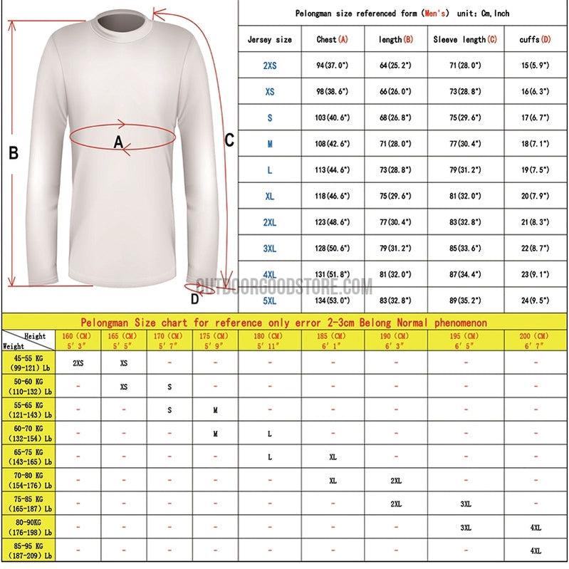 Men Fishing Shirt Long Sleeve Breathable Quick-drying Jersey