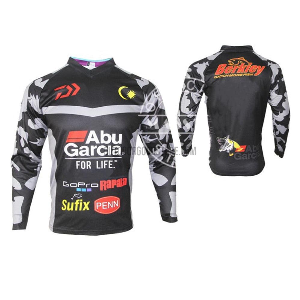 Abu Garcia Rapala Sufix Long Sleeve Quick Dry Fishing Jersey Shirt