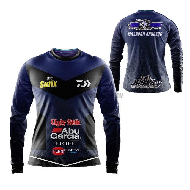 Abu Garcia For Life Blue Long Sleeve Fishing Jersey – Outdoor Good Store