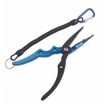 Aluminum Fishing Pliers Split Ring Cutters Holder Tackle with