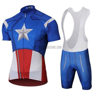 America USA Cycling Jersey Kit-cycling jersey-Outdoor Good Store