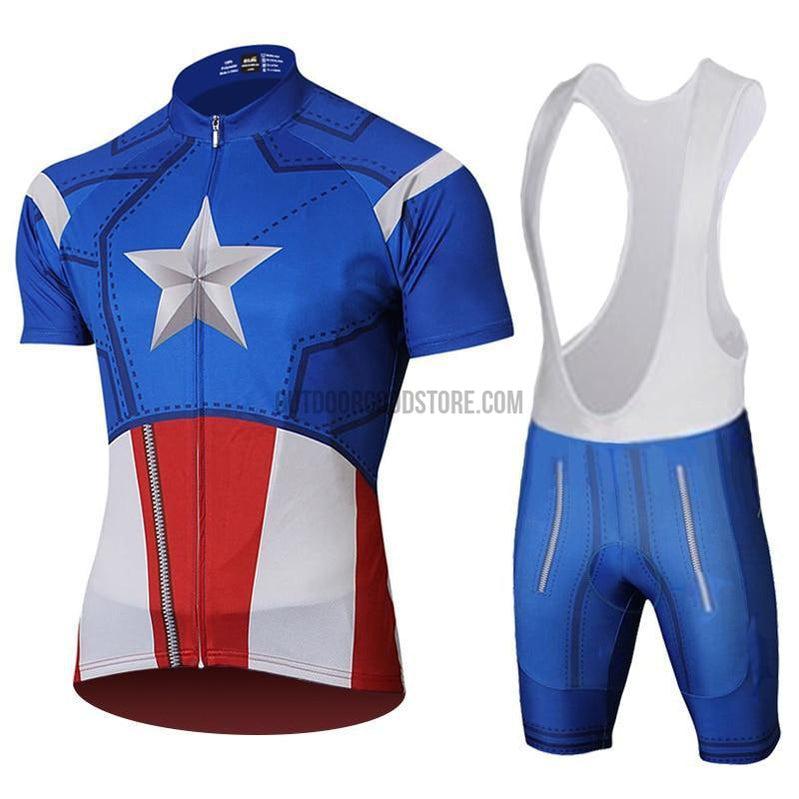 Captain america cycling jersey online