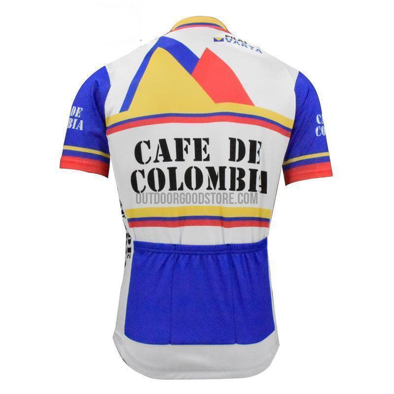 Cafe De Colombia Retro Cycling Jersey – Outdoor Good Store