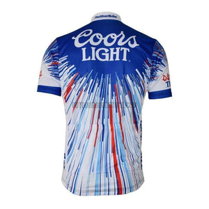 Coors Light Beer Team Retro Cycling Jersey-cycling jersey-Outdoor Good Store