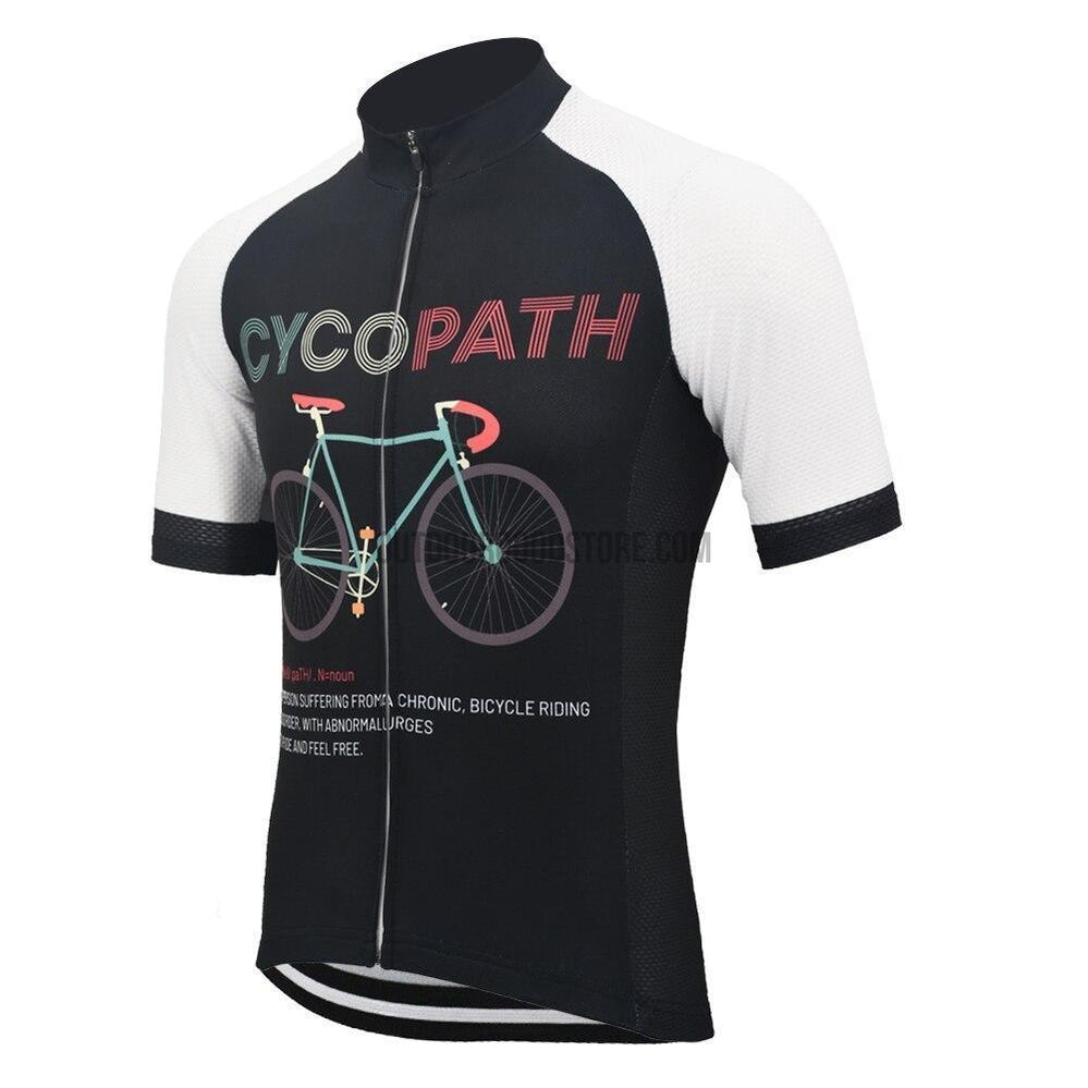 Cycopath Definition Funny Bike Retro Cycling Jersey (Customizable