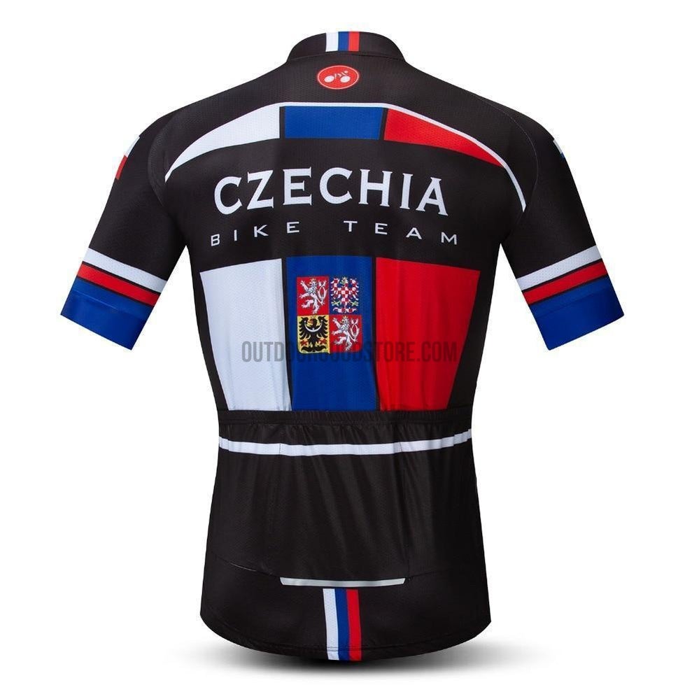 Czech Czechia Bike Team Cycling Jersey Outdoor Good Store