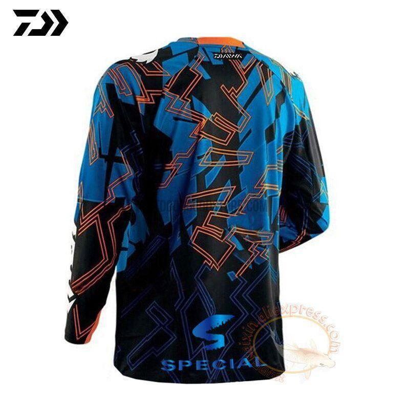DAIWA Digital Camouflage Long Sleeve Fishing Jersey Shirt – Outdoor Good  Store