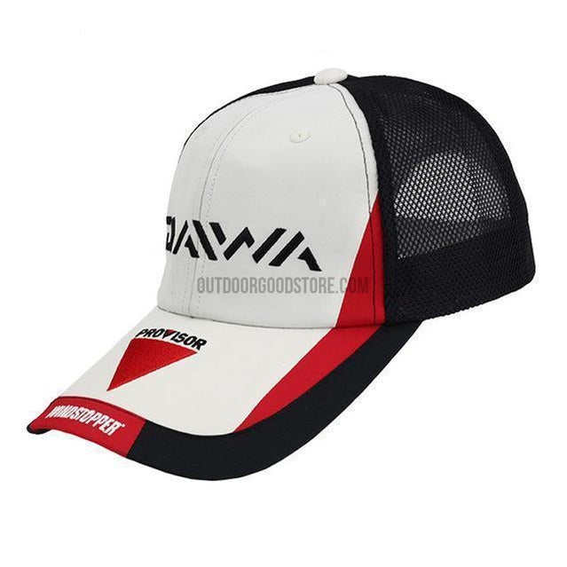 2023 DAIWA Fishing Hats Black Red Summer Autumn Breathable Sun