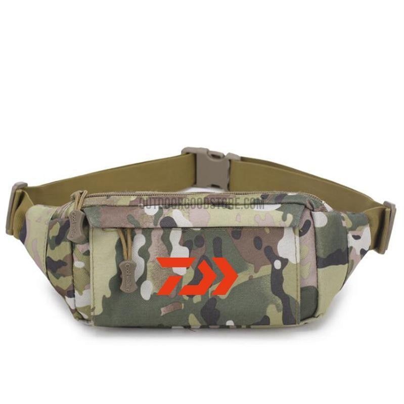 Fishing Bag With Tackle Box Camouflage Camo Bag Fishing Waist Bag