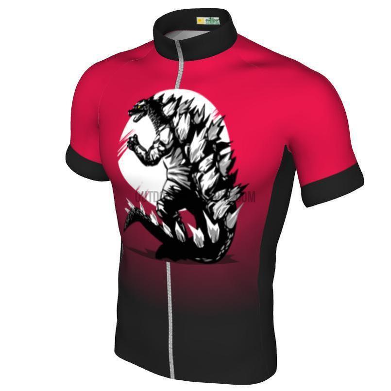 Godzilla Dinosaur Monster Cycling Jersey (Customizable)