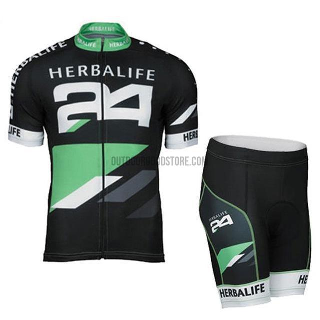 Freestyle Basketball Jersey X Herbalife X BOS Black Green #24