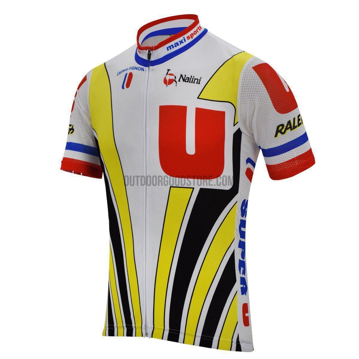 Lightning Bolt Camo Jersey / Neon Yellow – Ascender Cycling Club