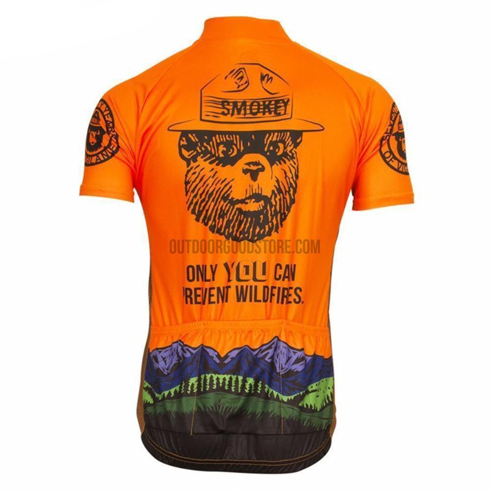 Smokey the bear cycling on sale jersey