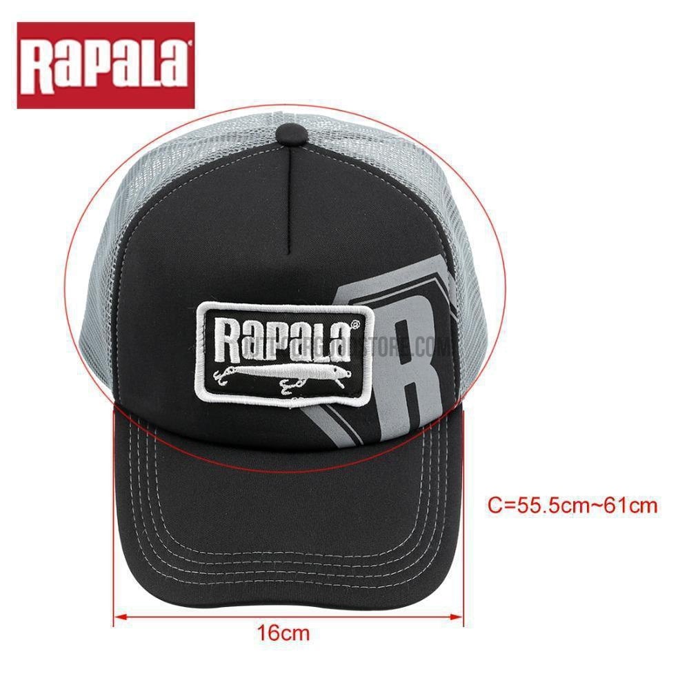 Rapala Adjustable Mesh Fishing Hat Cap – Outdoor Good Store