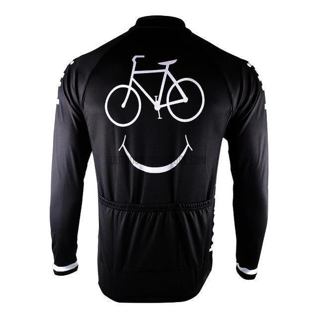 Smiling Bike Smiley Face Long Sleeve Cycling Jersey – Outdoor Good