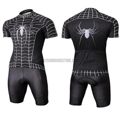 Super Black Cycling Jersey Kit-cycling jersey-Outdoor Good Store