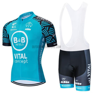 2020 Pro Team Vital Concept Cycling Jersey Bib Kit-cycling jersey-Outdoor Good Store