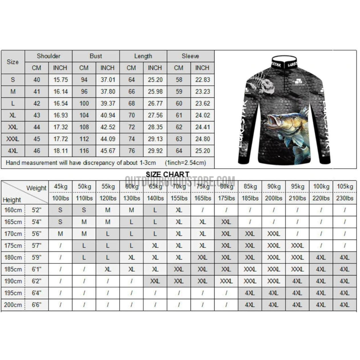 Bass Tournament Quick Dry UV Protection Fishing Jersey – Outdoor Good Store