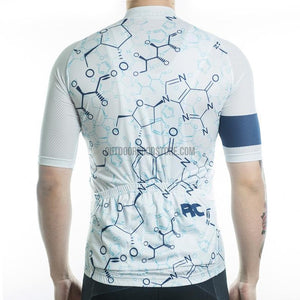 Chemistry Molecules Retro Cycling Jersey-cycling jersey-Outdoor Good Store