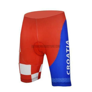 Croatia Cycling Jerey Bib Shorts Kit-cycling jersey-Outdoor Good Store