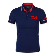 DAIWA Fishing Shirt Cotton Short Sleeve Polo-Outdoor Good Store