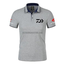 DAIWA Fishing Shirt Cotton Short Sleeve Polo-Outdoor Good Store