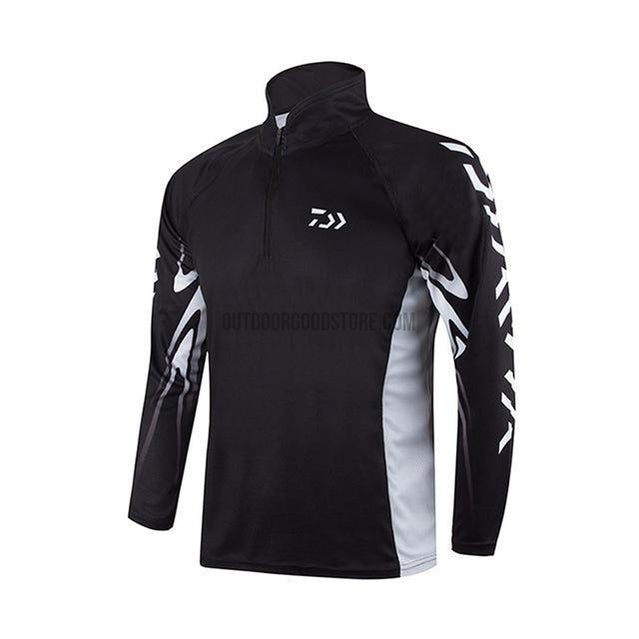 DAIWA Half Zipper Fishing Jersey-fishing jersey-Outdoor Good Store