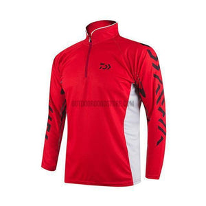 DAIWA Half Zipper Fishing Jersey-fishing jersey-Outdoor Good Store