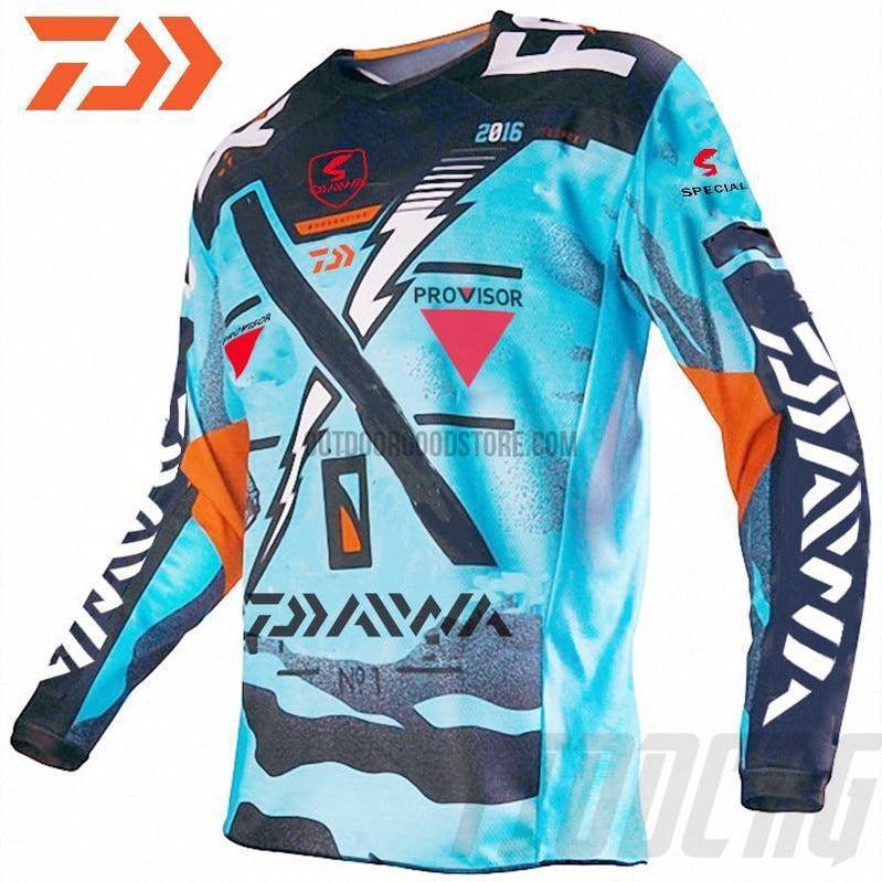 DAIWA Provisor Long Sleeve Fishing Jersey Shirt-Fishing Clothings-Outdoor Good Store