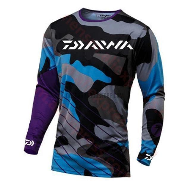 DAIWA Quick Dry Long Sleeve Fishing Shirt V2-Fishing Clothings-Outdoor Good Store