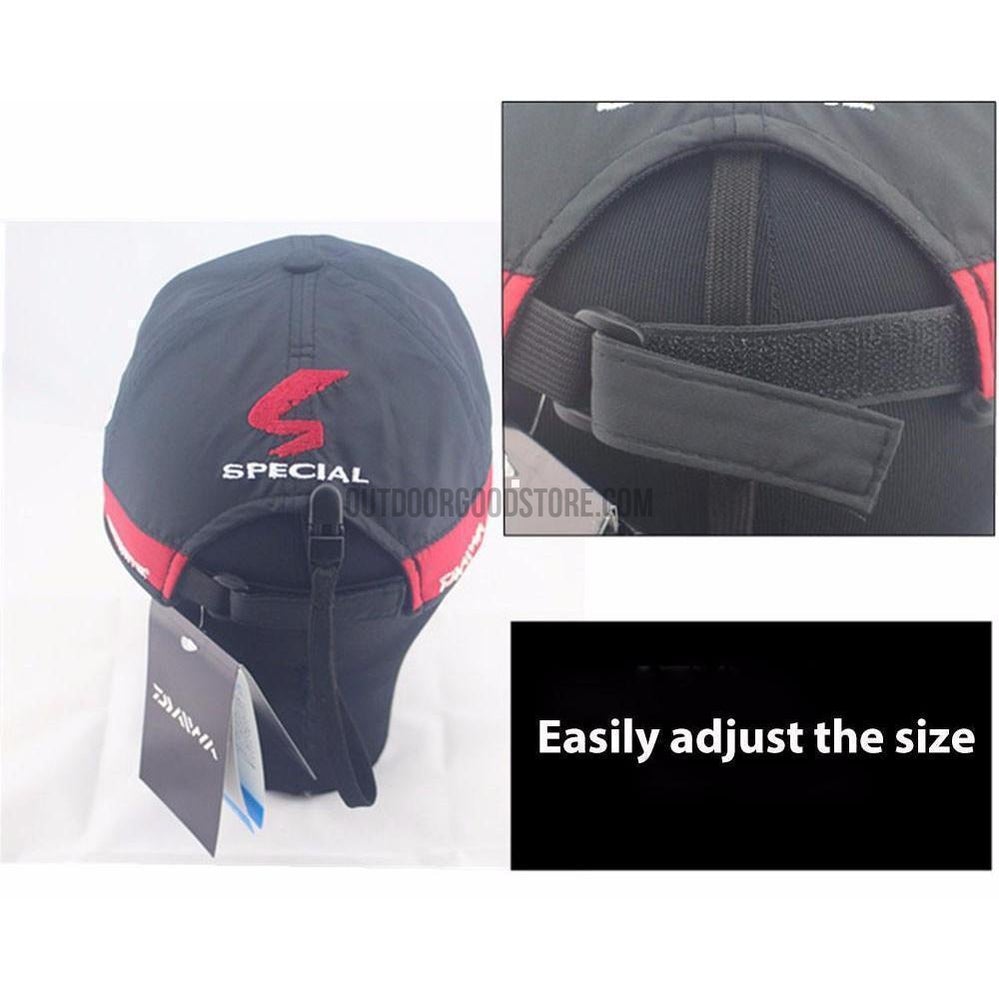Buy DAIWA Fishing Hat Caps Black-Red Surfcasting Trolling Spinning Online  at desertcartCyprus