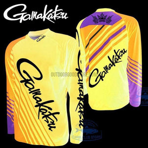 Gamakatsu Long Sleeve Fishing Jersey Shirt-Fishing Clothings-Outdoor Good Store