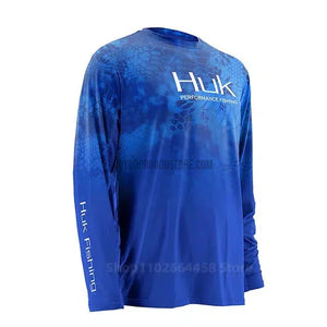 HUK Performance Quick Dry Fishing Shirt UPF 50+-Home-Outdoor Good Store