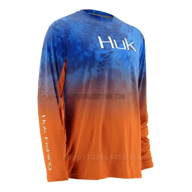 HUK Performance Quick Dry Fishing Shirt UPF 50+-Home-Outdoor Good Store