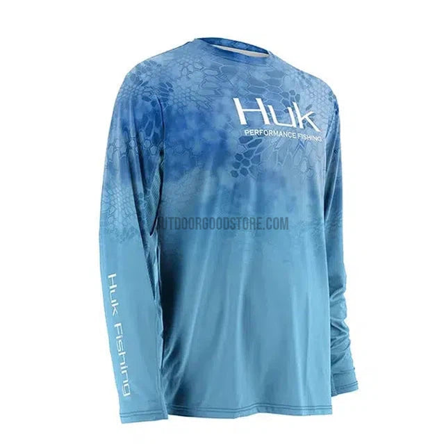 HUK Performance Quick Dry Fishing Shirt UPF 50+-Home-Outdoor Good Store