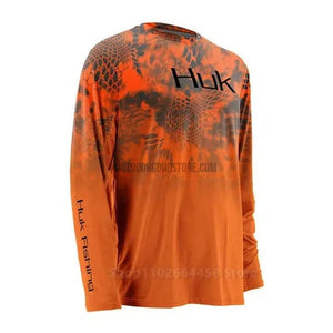 HUK Performance Quick Dry Fishing Shirt UPF 50+-Home-Outdoor Good Store