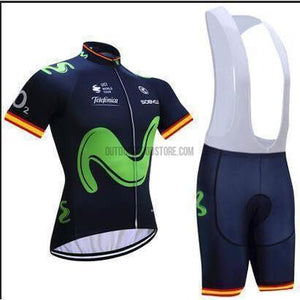 M Retro Cycling Short Jersey Kit-cycling jersey-Outdoor Good Store