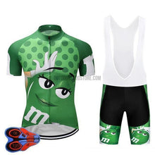 M&M Candy Full Cycling Jersey Kit-cycling jersey-Outdoor Good Store