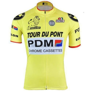 PDM Chrome Cassettes Retro Cycling Jersey-cycling jersey-Outdoor Good Store