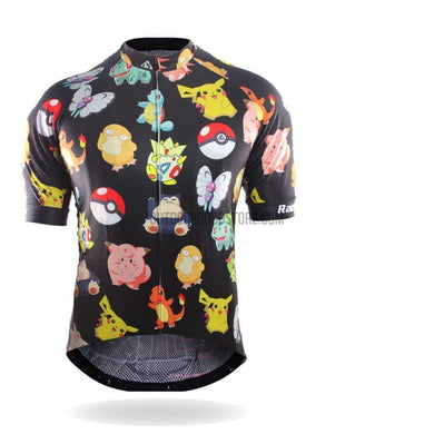 Pokemon Retro Cycling Jersey-cycling jersey-Outdoor Good Store