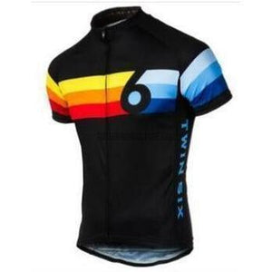Rainbow Team Retro Cycling Jersey-cycling jersey-Outdoor Good Store