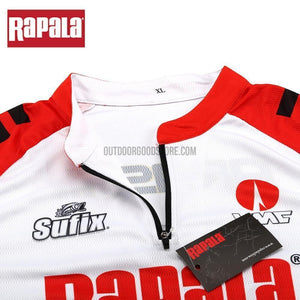  Rapala Next Level T Shirt White/Left Pocket Red Logo