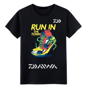 Run in the Town DAIWA Vector Fishing T Shirt-Outdoor Good Store